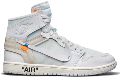 off white nike air jordan 1 fake|jordan 1 high off white stockx.